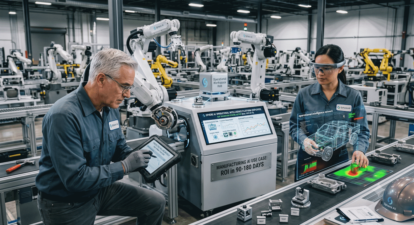 AI Use Cases for Manufacturing: How AI Is Reshaping the Factory Floor and Operational Intelligence in 2026