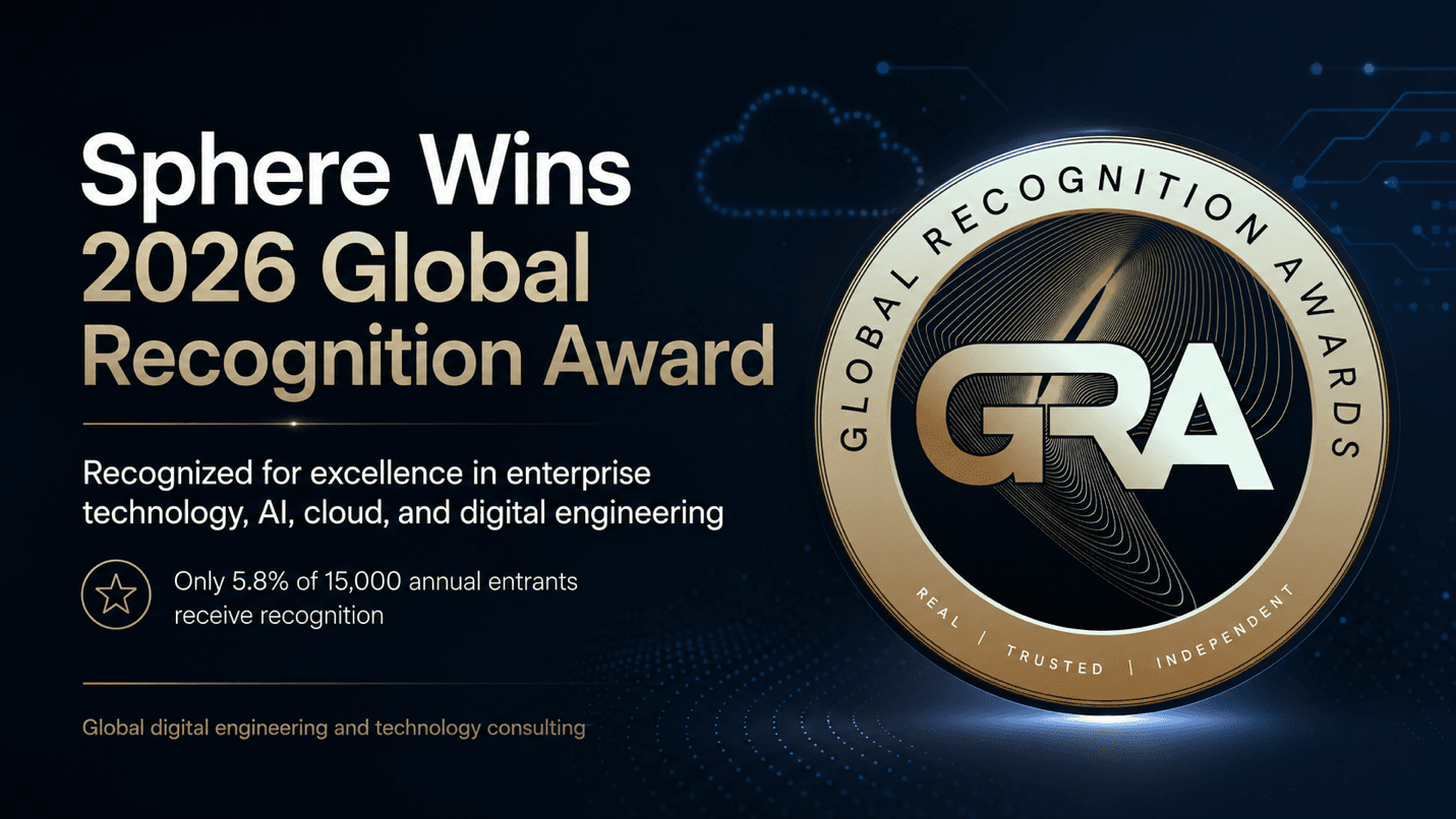 Sphere wins 2026 Global Recognition Award