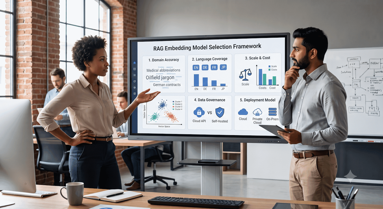 RAG Embedding Models: Choosing the Right One for Enterprise Data