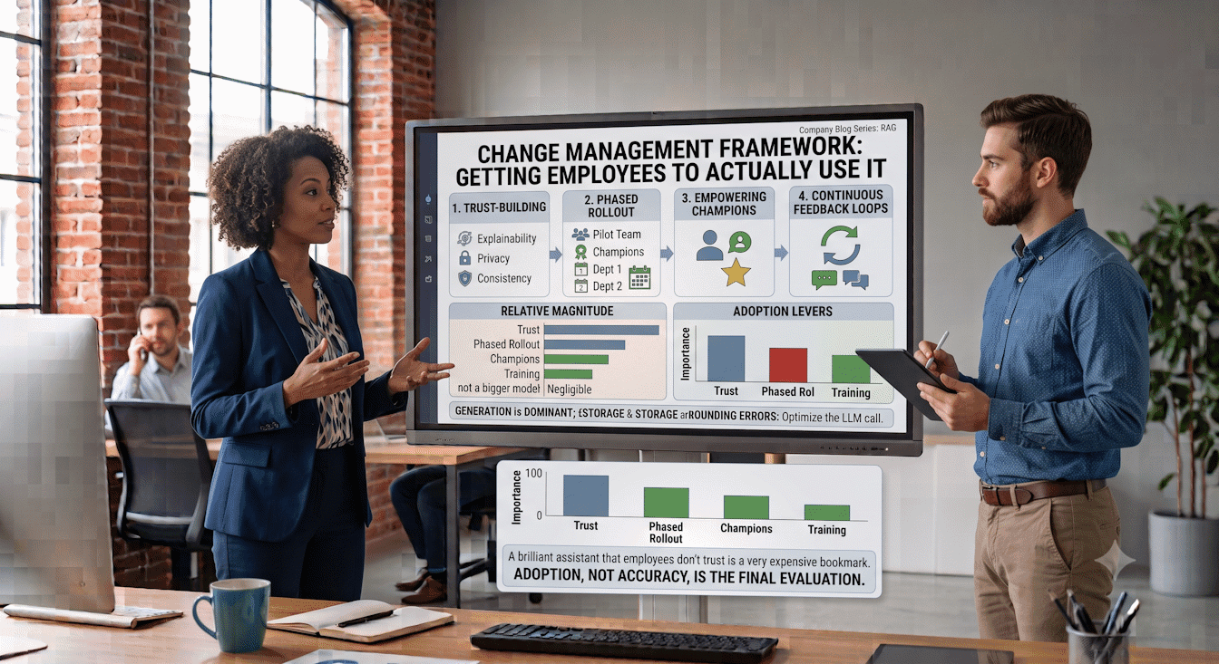 Change Management for Enterprise RAG: Getting Employees to Actually Use It