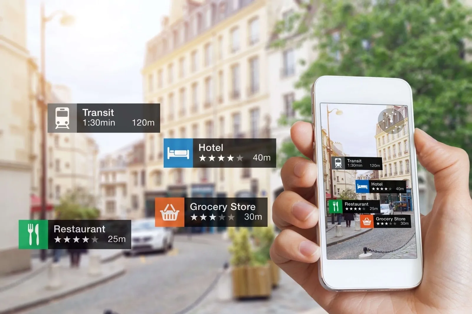 Learn with Sphere: Design Features in Augmented Reality (AR)