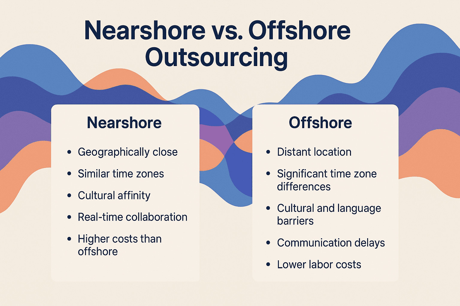 Nearshore vs Offshore Outsourcing for IT: A Staff Augmentation Perspective