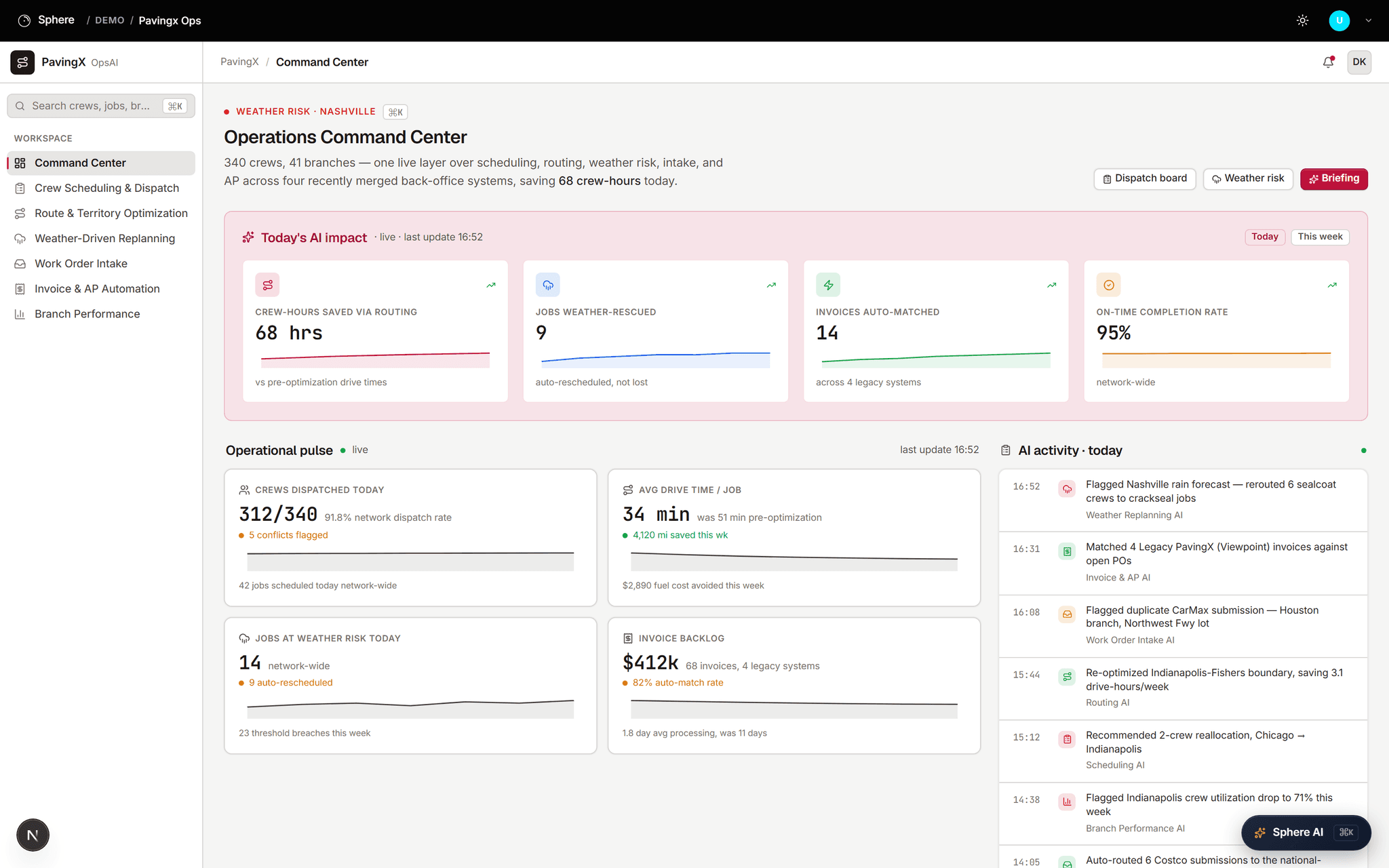 OpsAI: AI Field Operations Case Study