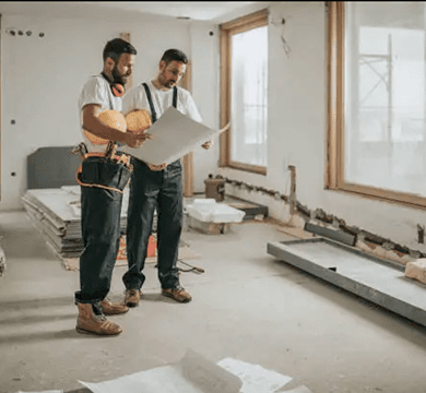 Facilities and operations team monitoring building systems