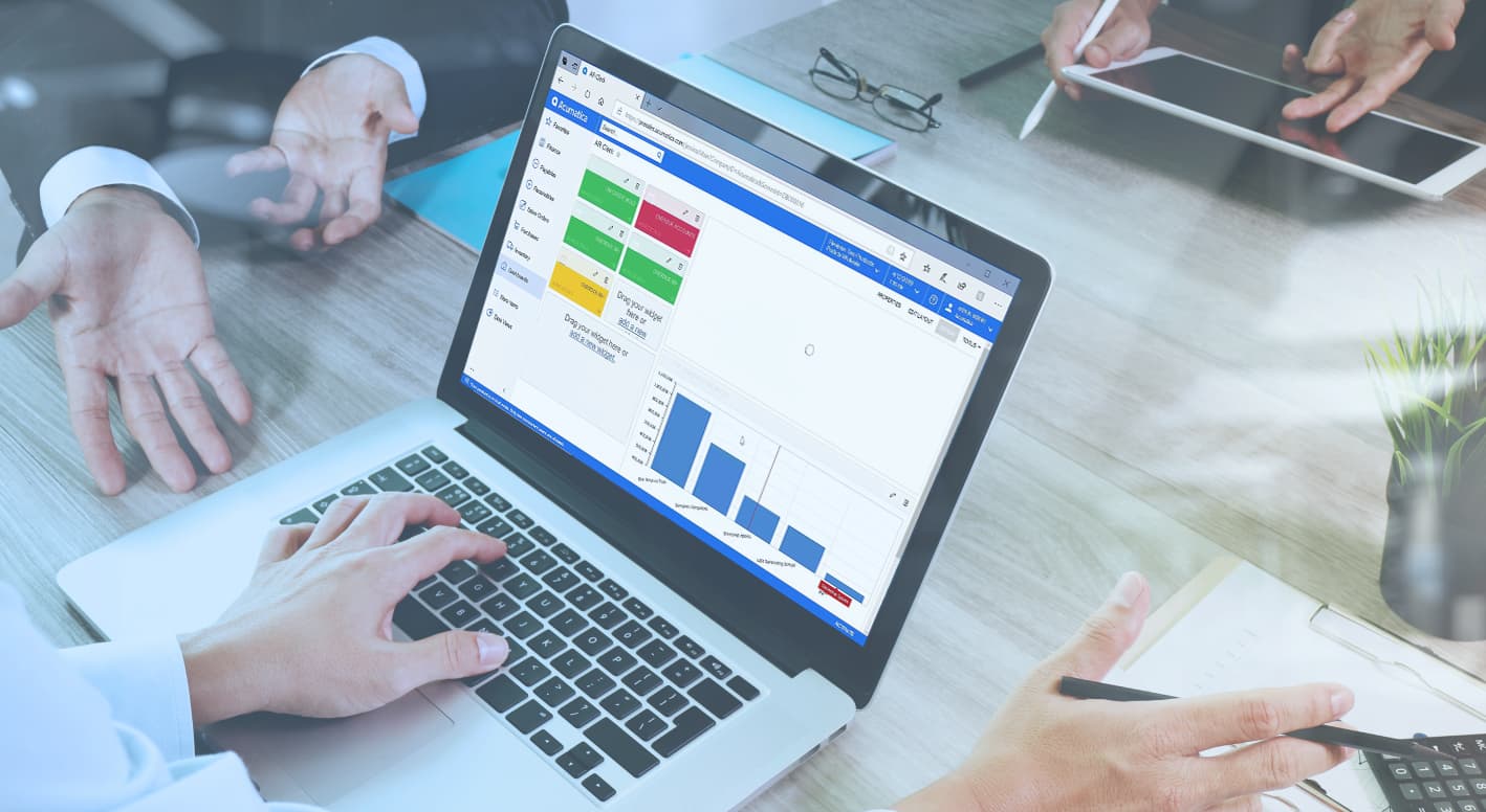 Acumatica dashboard
