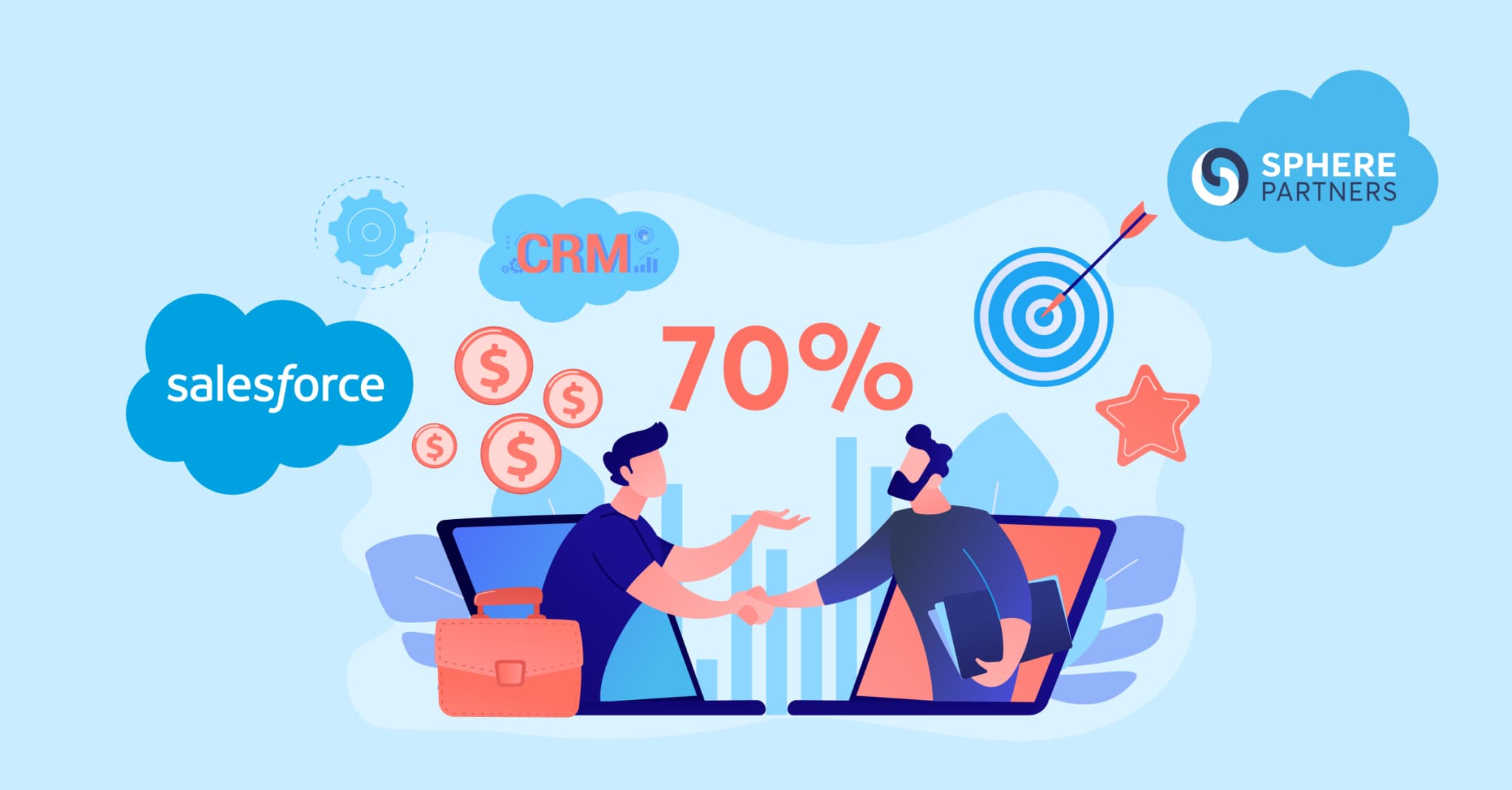 Retail electricity supplier increased deals closed won by 70% after upgrading to Salesforce CRM
