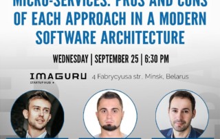 Minsk TechDebate Monolith vs Microservices