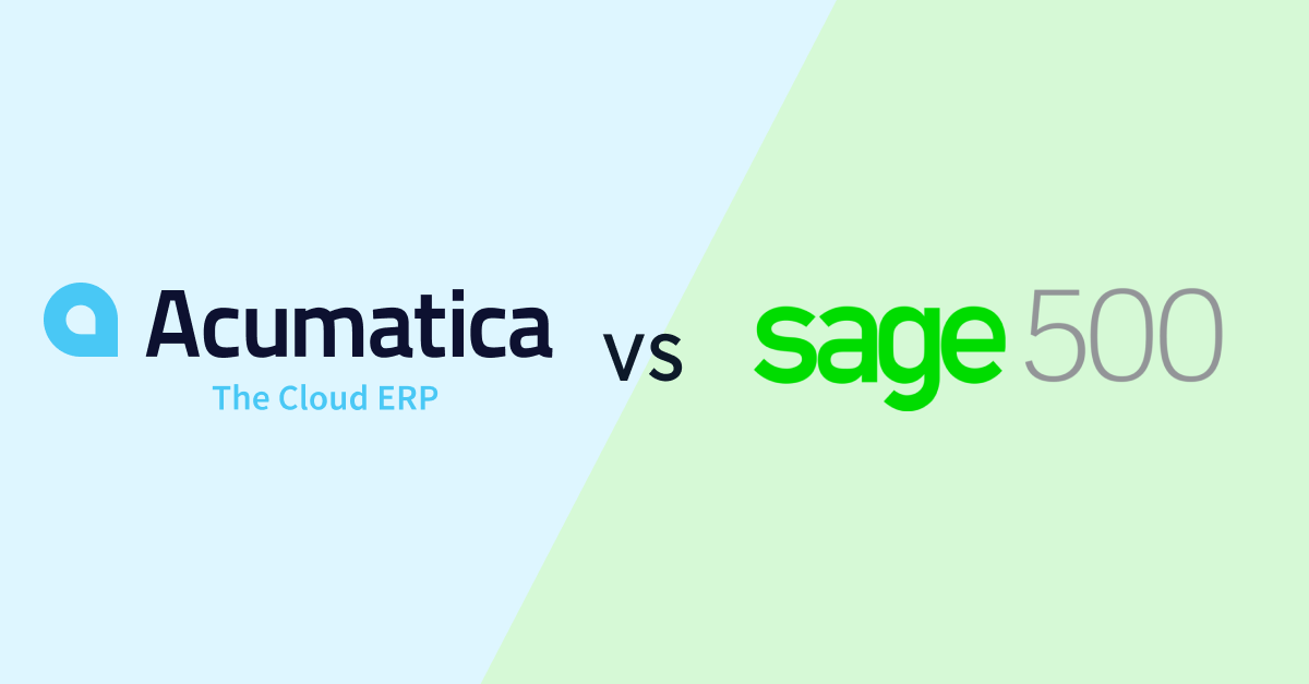 Acumatica is the Best ERP Replacement for Sage 500