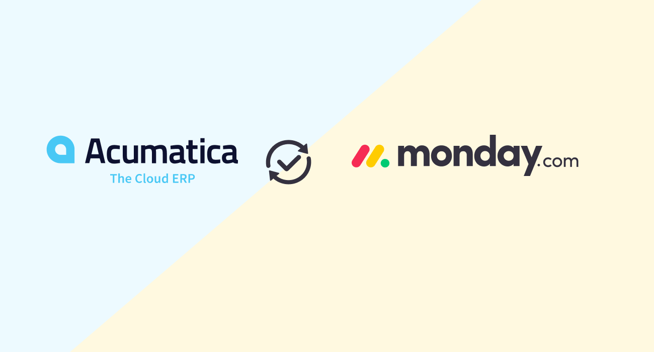 Acumatica and monday.com Integration: Scaling the Power of Both Systems