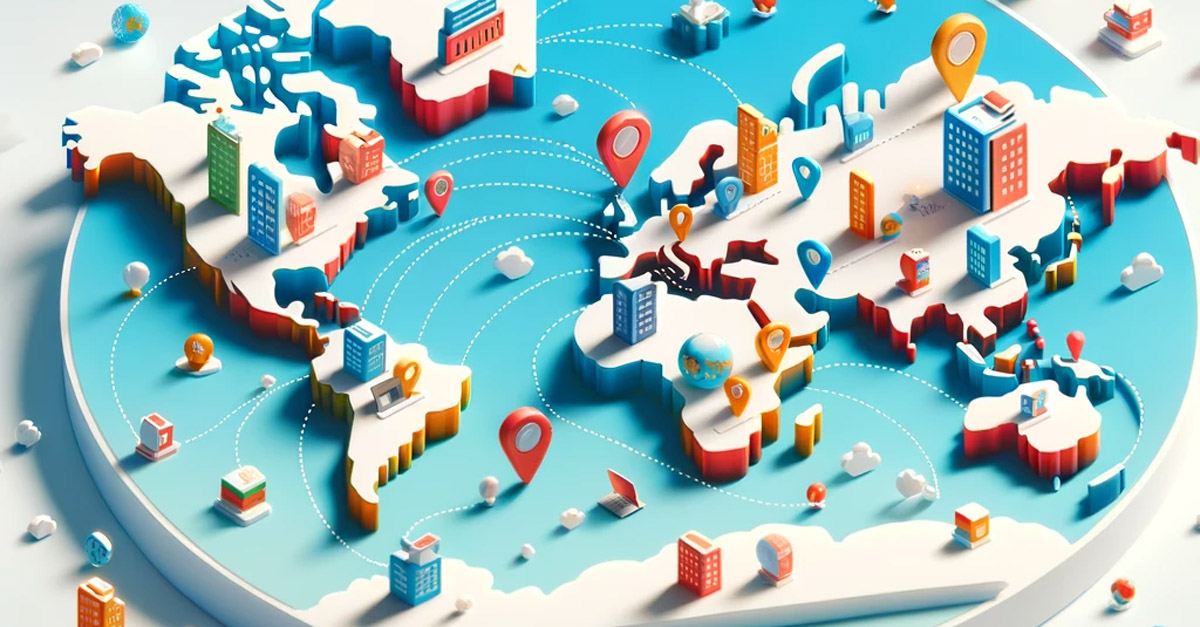 Globally Present Through Local Networks